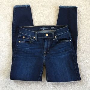 7 For All Mankind Ankle Gwenevere Jeans - Size: 27